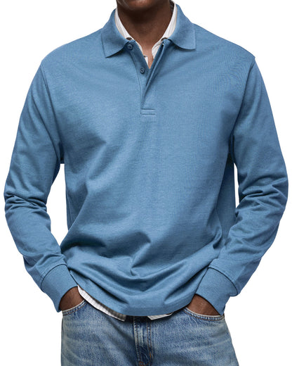 Marconelli | Luxury Long Sleeve Polo