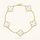 CLOVER | White Bracelet