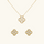 CLOVER | Gold Bracelet Prestige 2-Bundle