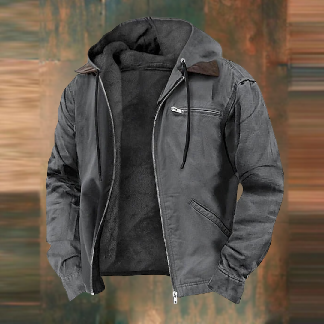 Ryder | Men’s Sherpa-Lined Hooded Jacket