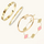 4-Piece Bracelet Set - Gold