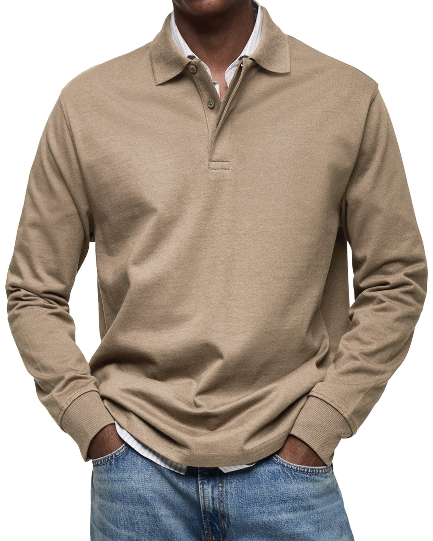 Marconelli | Luxury Long Sleeve Polo
