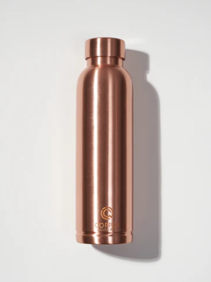 Polished Copper Water Bottle 950ml