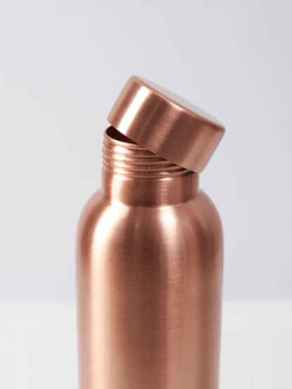 Polished Copper Water Bottle 950ml