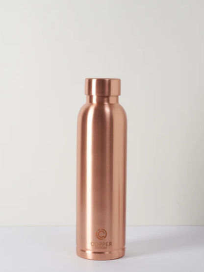 Polished Copper Water Bottle 950ml