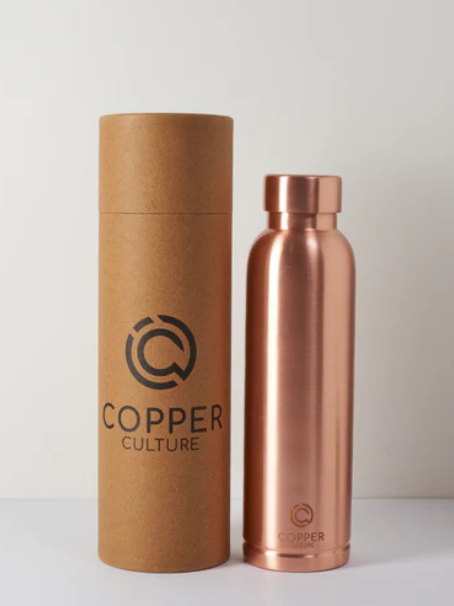 Polished Copper Water Bottle 950ml