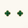 CLOVER | Green Earrings