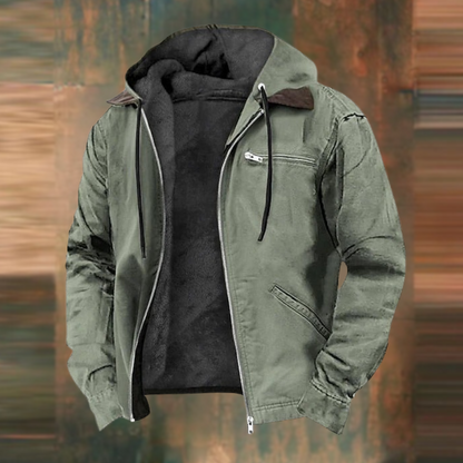 Ryder | Men’s Sherpa-Lined Hooded Jacket