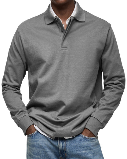 Marconelli | Luxury Long Sleeve Polo