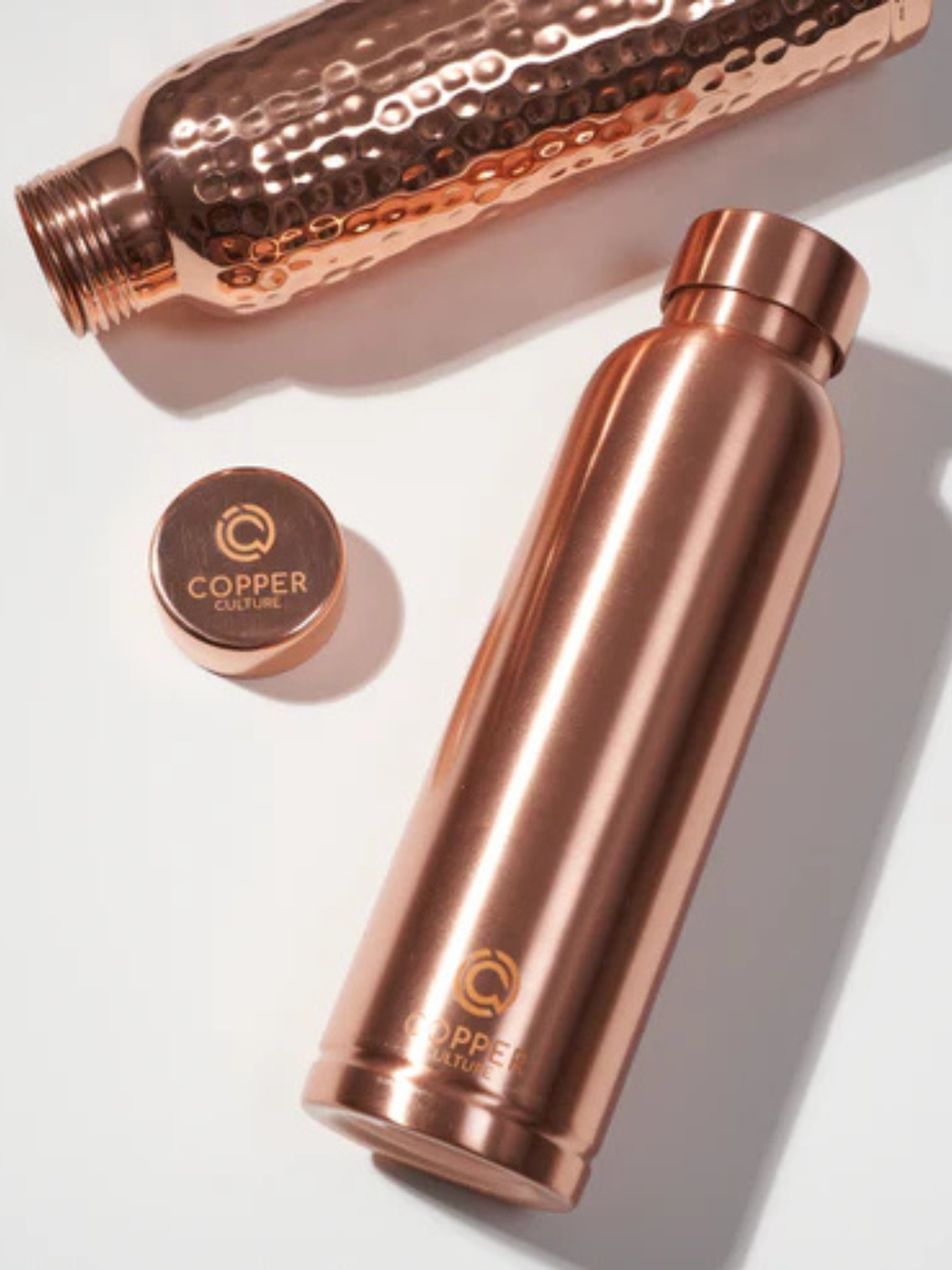 Polished Copper Water Bottle 950ml
