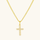 Cross Me Not Necklace