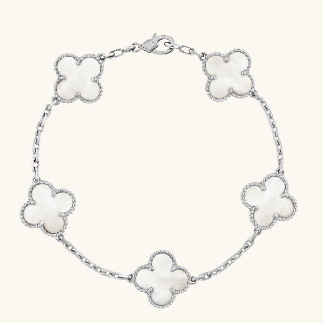 Trinity Weißes Armband