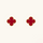 CLOVER | Red Earrings