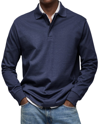 Marconelli | Luxury Long Sleeve Polo