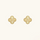 CLOVER | Gold Earrings