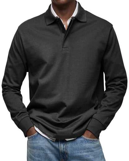 Marconelli | Luxury Long Sleeve Polo