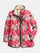 Freya | Charming Pink Floral Print Quilted Jacket