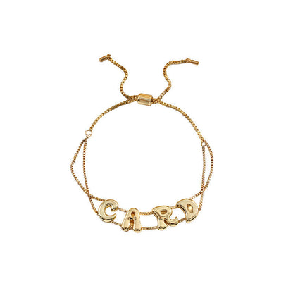 Bubble Name Bracelet