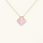 CLOVER | Pink Necklace
