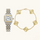2-Piece Watch Bracelet Set 