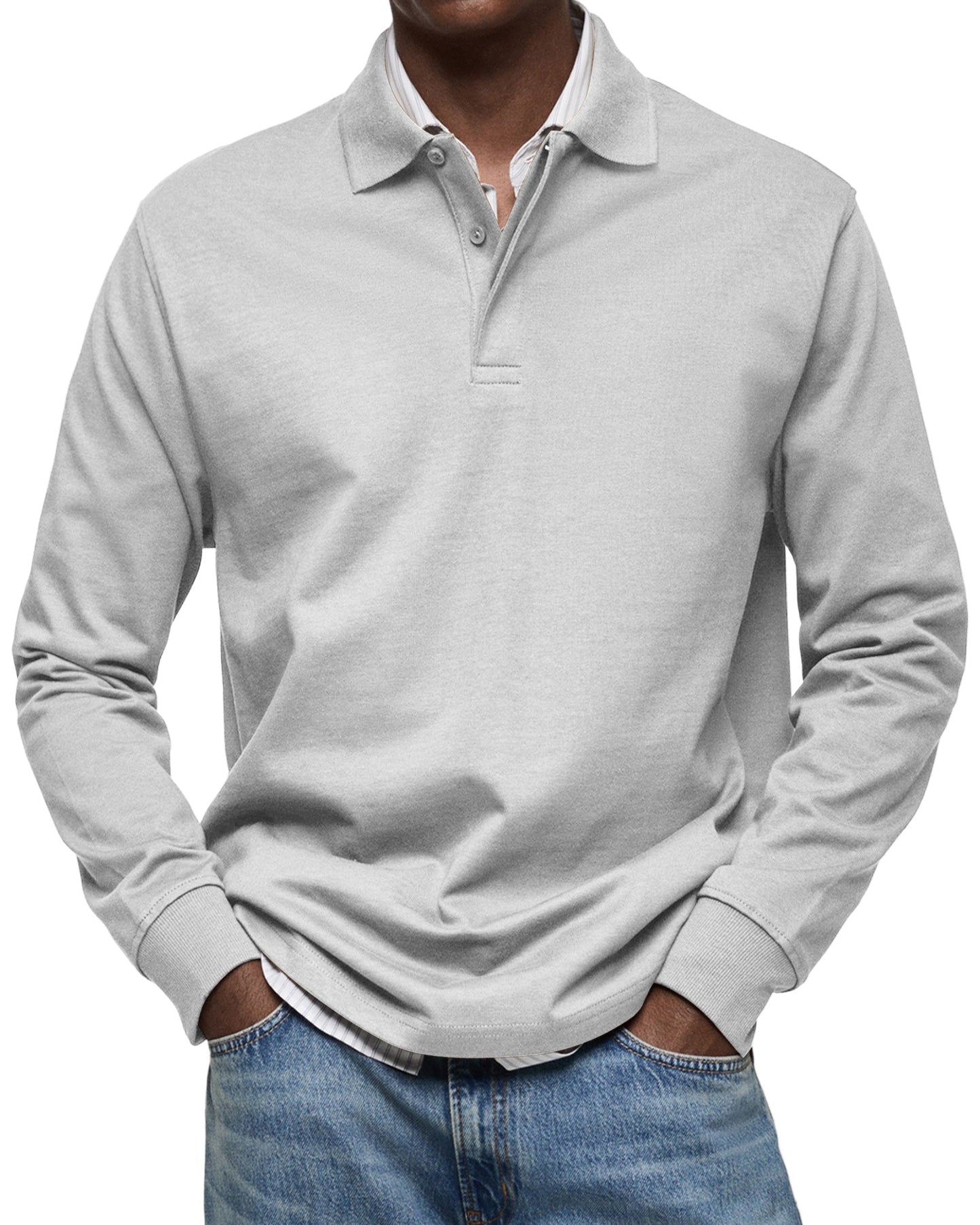Marconelli | Luxury Long Sleeve Polo