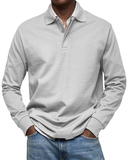 Marconelli | Luxury Long Sleeve Polo
