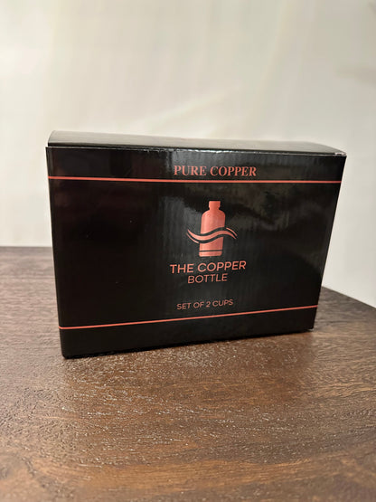 Pure Copper Cups with Lid