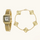 2-Piece Watch Bracelet Set 