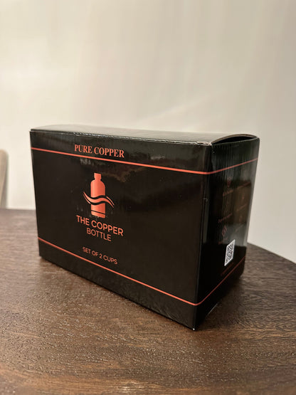 Pure Copper Cups with Lid