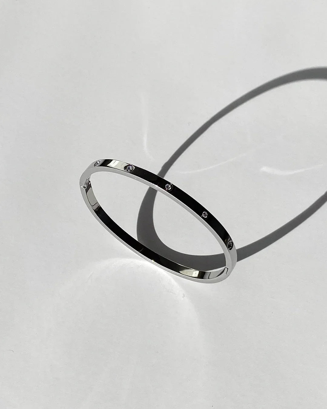 Love Bracelet Thin - 10 - Silver