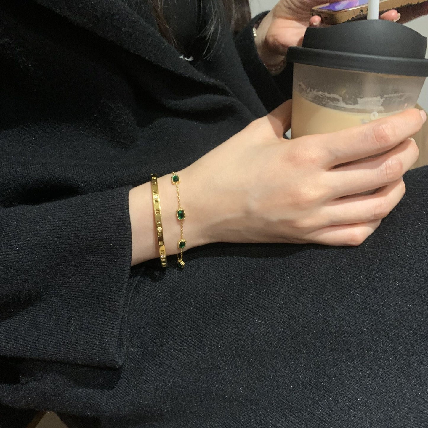 Grünes Armband von Erin