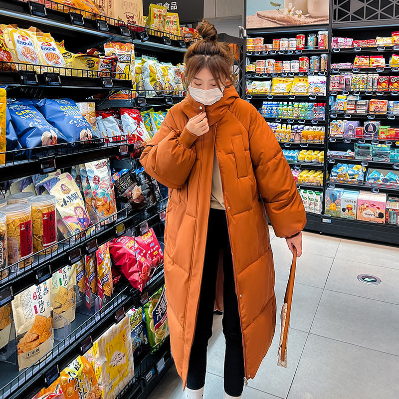Anna | Classic Hooded Long Puffer Coat