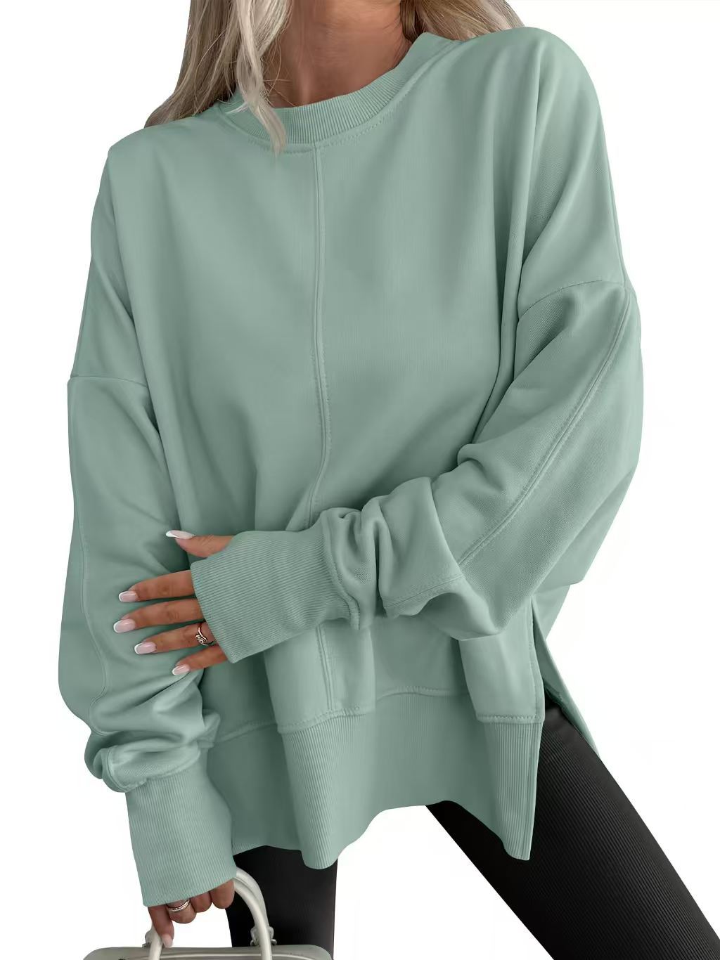 Gwen | Comfy Oversized Long Sleeve Sweatshirt