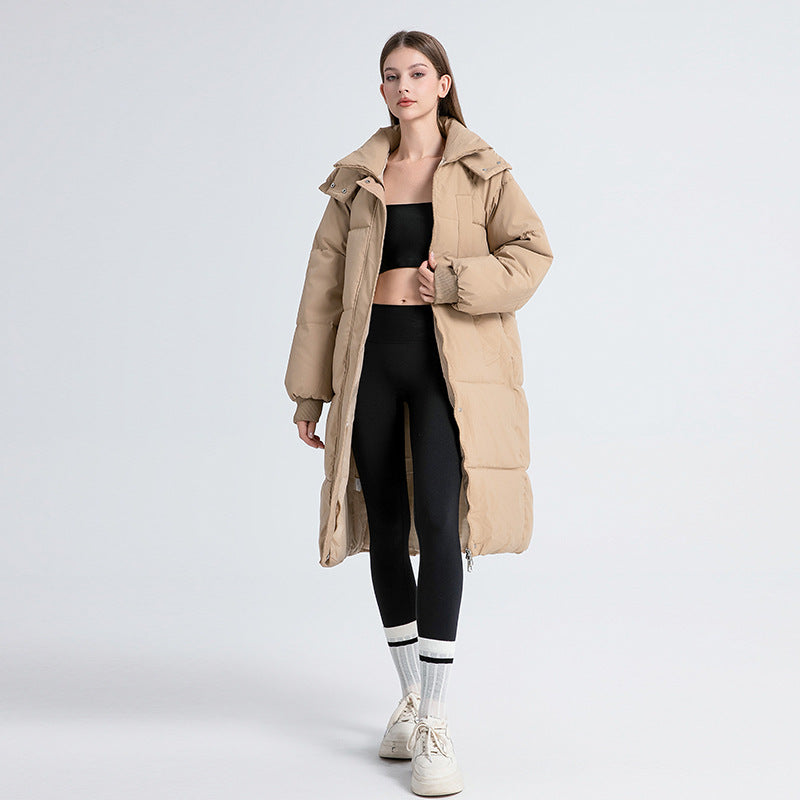 Anna | Classic Hooded Long Puffer Coat