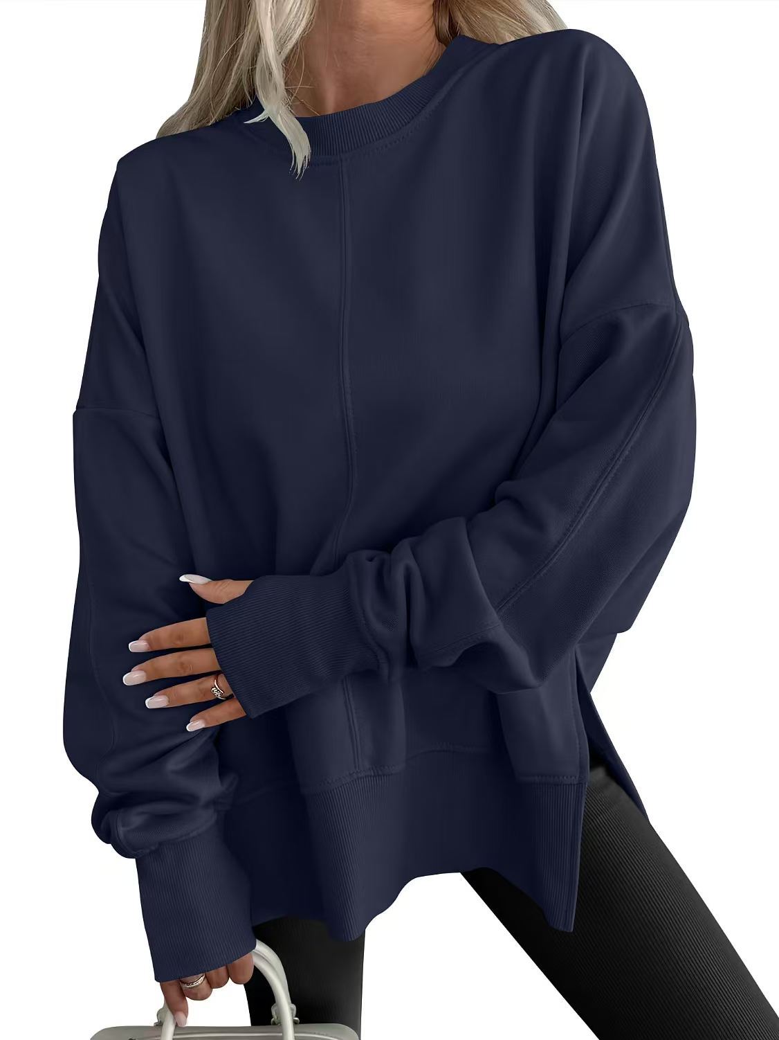 Gwen | Comfy Oversized Long Sleeve Sweatshirt