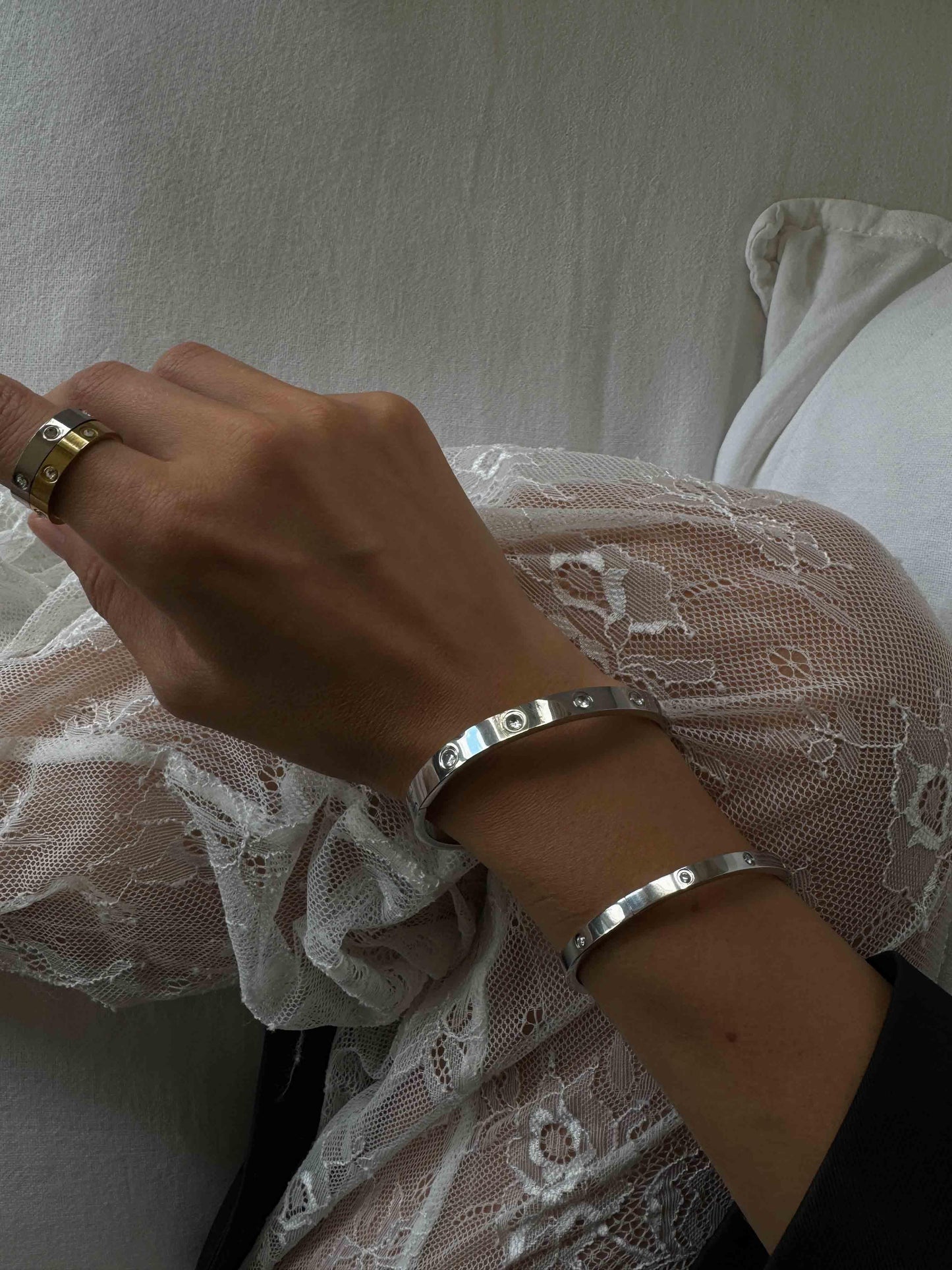 Love Bracelet - 10 - Silver
