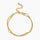 Double Snake Chain Layered Bracelet