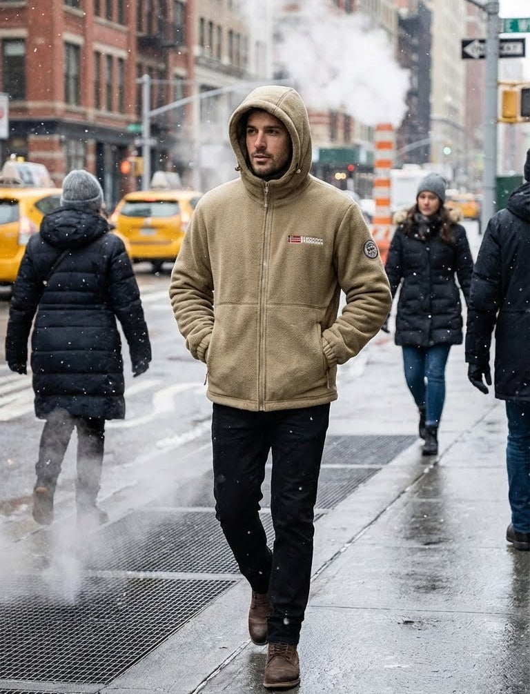 Nathaniel | Thermal Fleece Winter Jacket