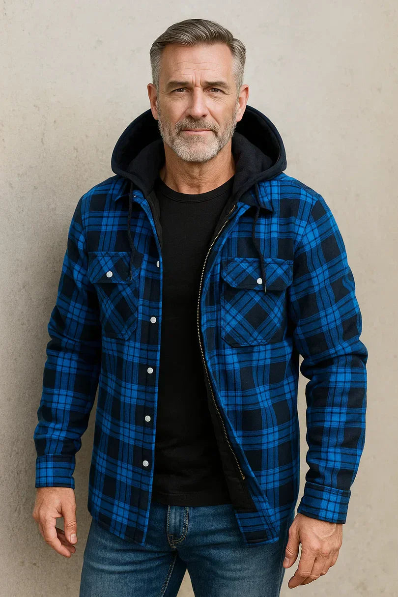 Hunter | Classic Check Hooded Jacket