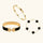 3-Piece Bracelet Set Black