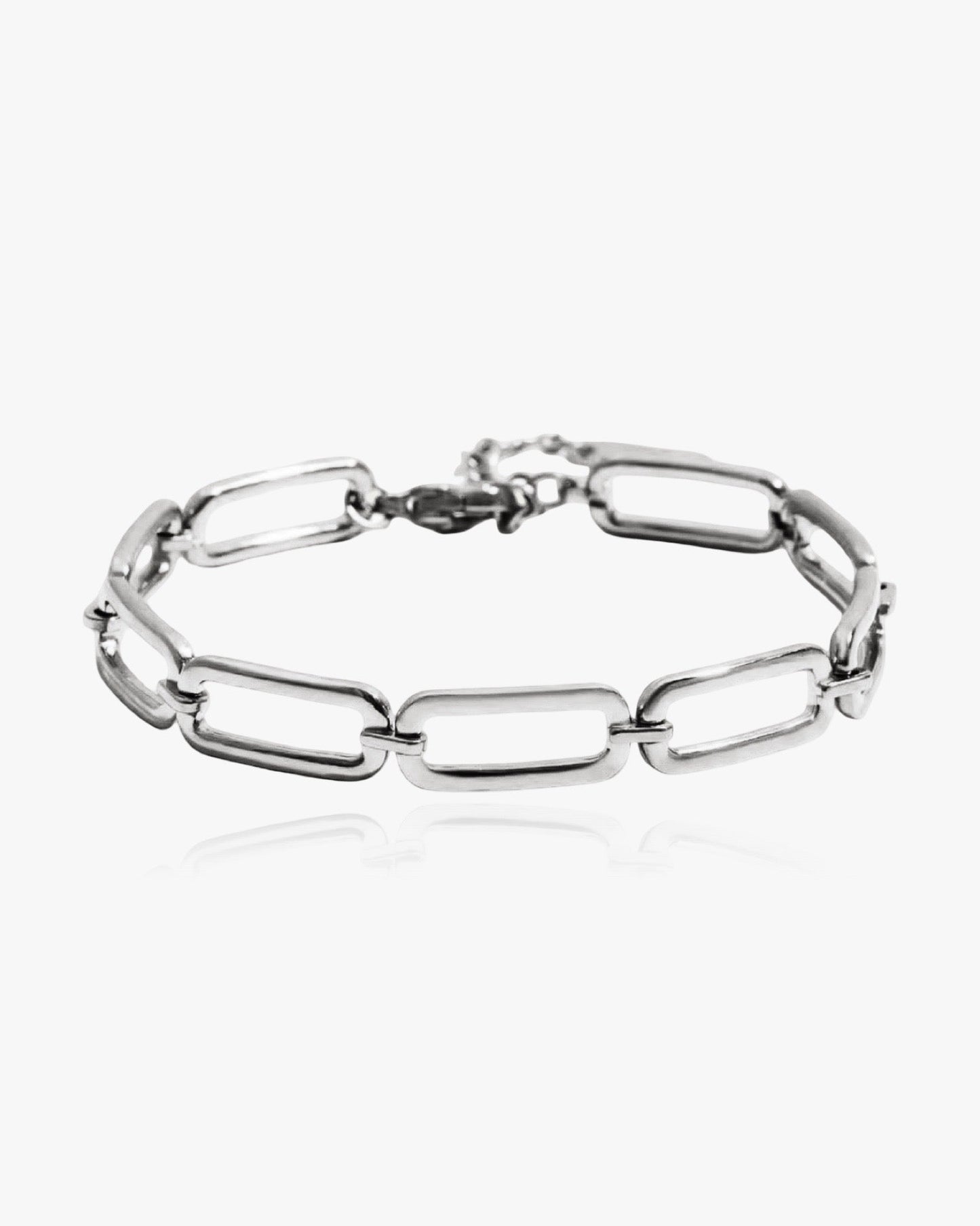 Chunky Paperclip Chain Bracelet