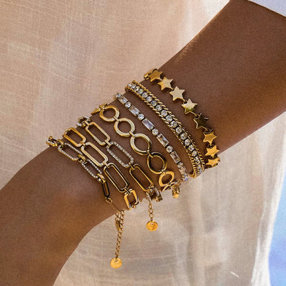 Chunky Paperclip Chain Bracelet