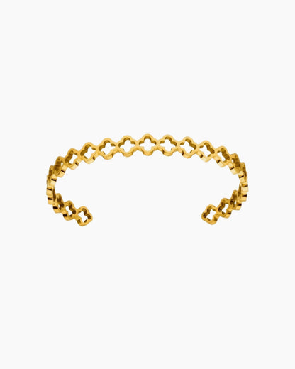 Clover Cuff Bracelet