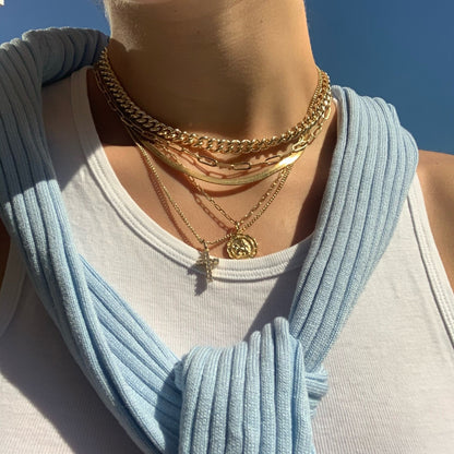 Cross Me Not Necklace