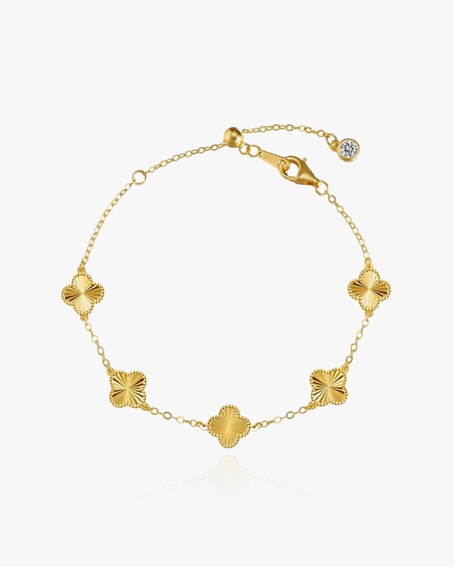 Dainty Clover Bracelet