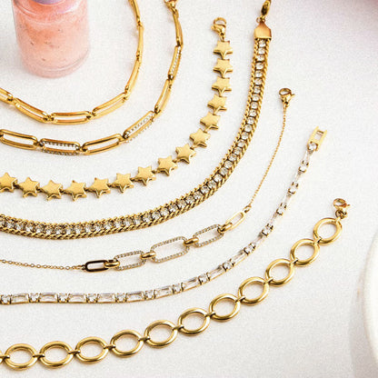 Elevated Chain Link Bracelet