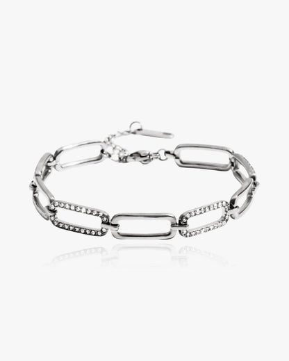 Elevated Paperclip Chain Bracelet