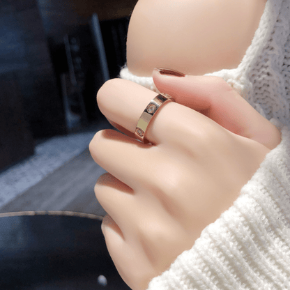 Goldener Ewiger Ring