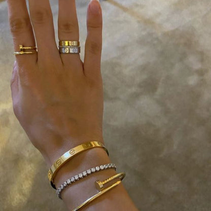 SPIKE | Gold Bracelet