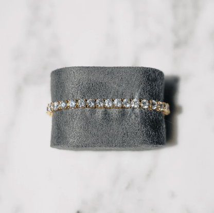 Gold Tennis Bracelet